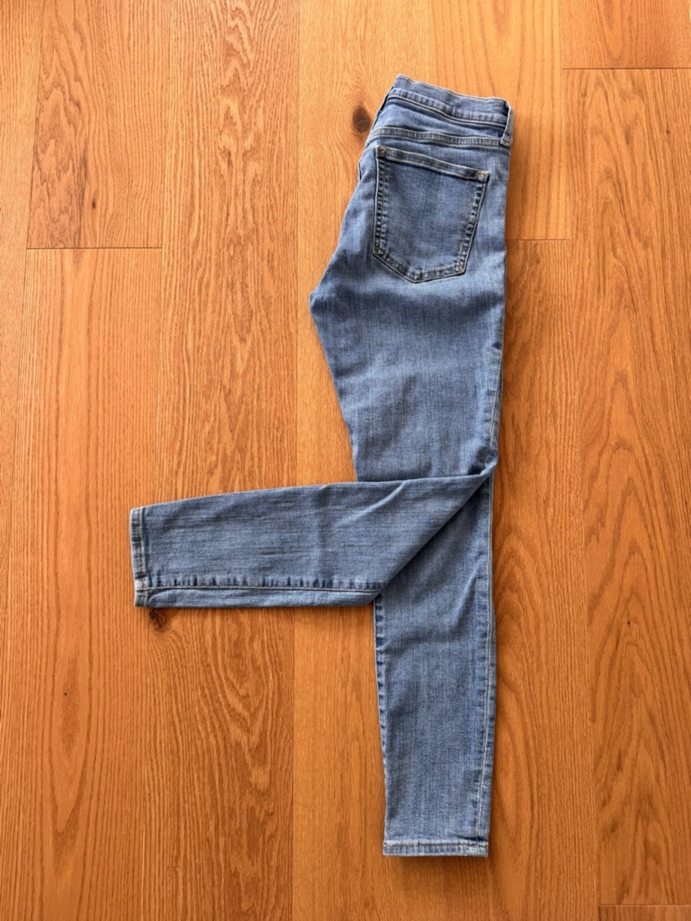 GAP True Skinny High Rise Jeans Classic Blue Stretch Denim Size 4 / 27